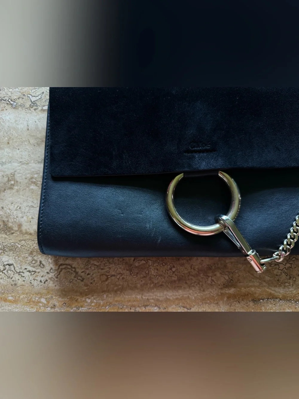 Chloe Faye Clutch - Black